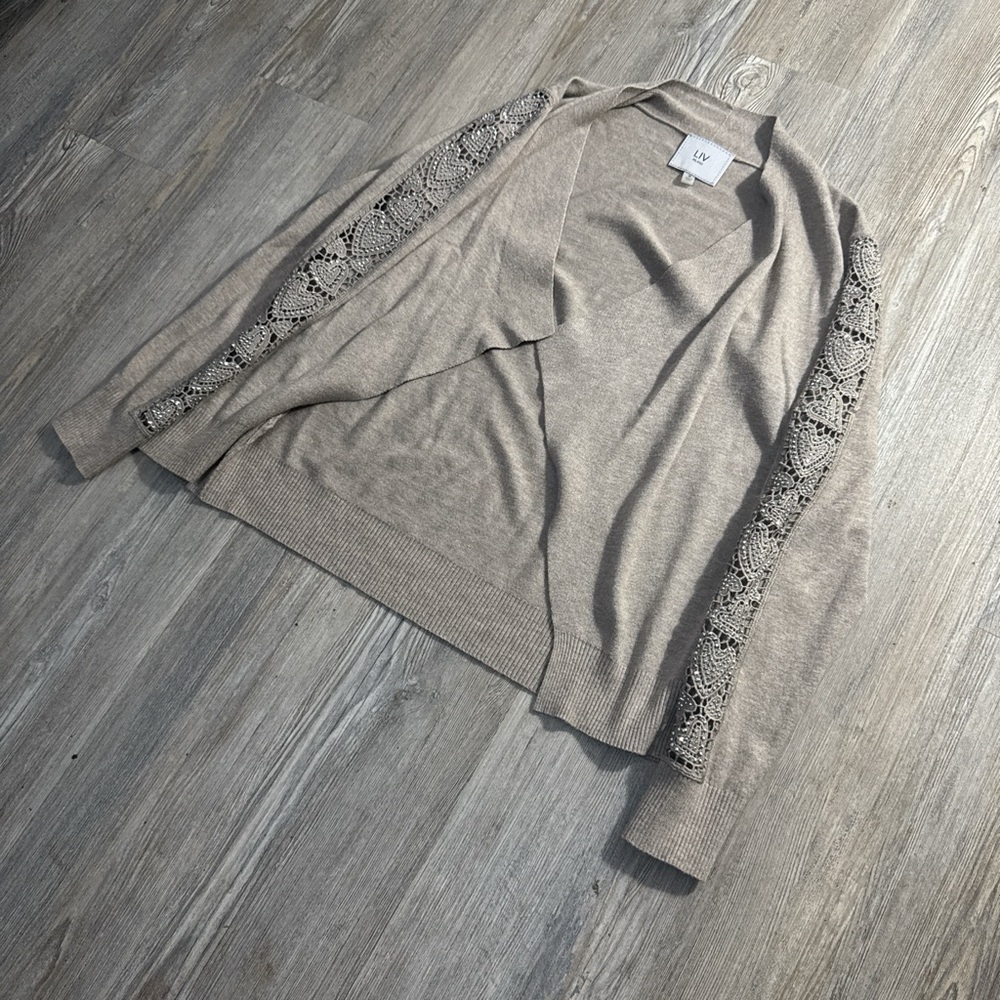 Milano Light Brown Knit Sweater